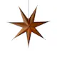 Adventsstjärna Gnosjö Konstsmide Pappersstjärna med Textilstruktur inkl. Sladdställ
