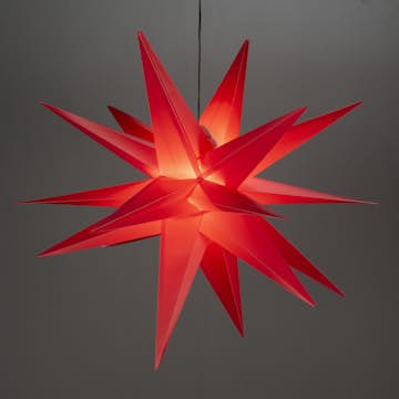 Adventsstjärna Gnosjö Konstsmide 3D Stjärna 100 cm LED Utomhus
