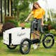 Elcykel Lyfco Cargobike med Öppningsbar låda - 17,5 Ah