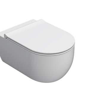 Vägghängd Toalettstol Globo Mode 6-MES02