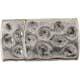 Magnetlås Creativ Company Antiksilver Stl 7x29 mm Hålstl 3x10 mm 1 St