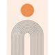 Posters Venture Home Tempel Beige