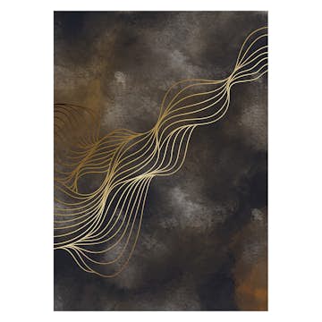 Posters Venture Home Wave Multifärg