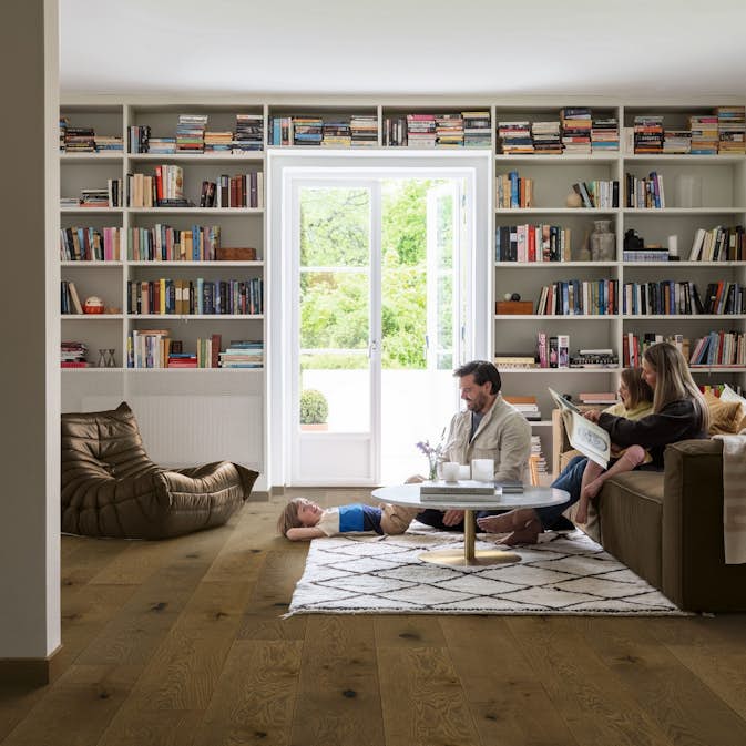 Parkettgolv Pergo Lofoten Saddle Brown Ek 1-Stav