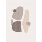 Posters Venture Home Shapes 50x70 Svart/vit