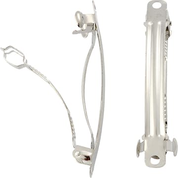 Hårspännen Creativ Company Försilvrad 6 cm 1 Förp