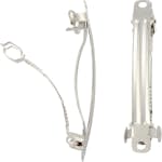 Hårspännen Creativ Company Försilvrad 6 cm 1 Förp