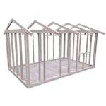 Friggebodsstomme Byggstommar 19 grader 4800x3000 mm Utan Lösvirke