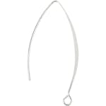 Öronkrokar Creativ Company Försilvrad H42 mm Hålstl 2 mm 1 Förp