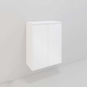 Sidoskåp Noro Lifestyle Concept 700 mm Dubbel Vit