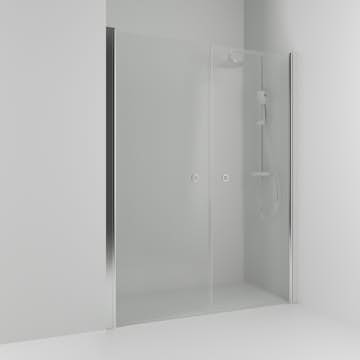 Duschdörr Svedbergs Skoga Rak Dubbel Nisch