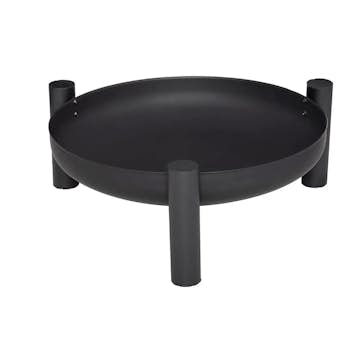 Eldstad Mustang Lemoore Trädgårdskamin Svart