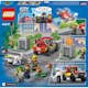 Byggsats LEGO City Fire Brandräddning och polisjakt 60319