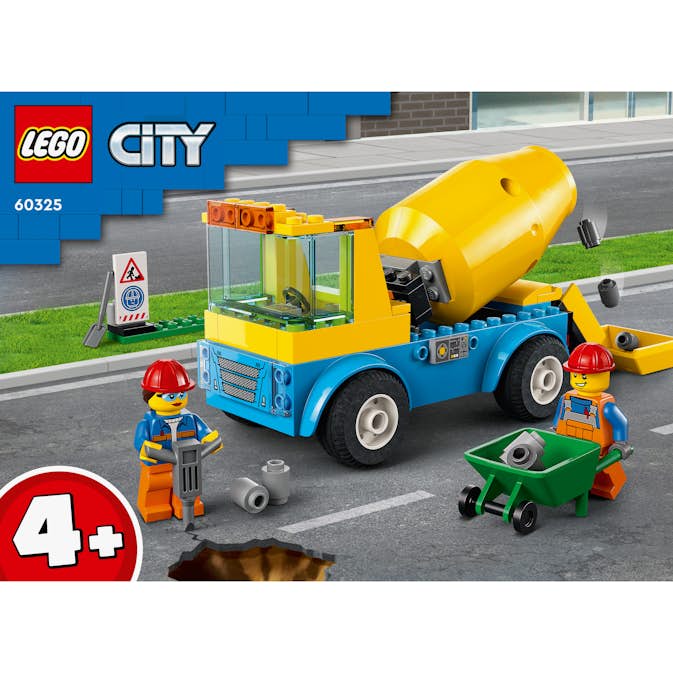 Byggsats LEGO City Great Vehicles Cementblandare 60325