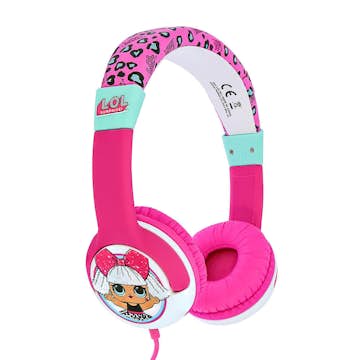 Hörlur LOL Junior On-Ear 85dB Surprise