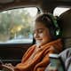 Hörlurar MINECRAFT Wireless Over-Ear LED Ljus Lång Batteritid Bluetooth