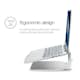 Laptopställ Desire2 Riser Elavator Justerbar Universal Silver