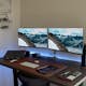 Monitor Arm Desire2 Duo Aluminium upp till 32"