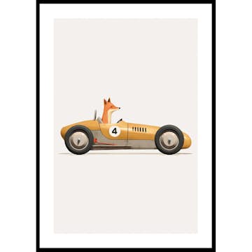 Poster Gallerix Fox In Toy Car