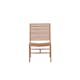 Loungestol Venture Home Ribbon Utomhusstol i Naturfärgad Teak