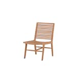 Loungestol Venture Home Ribbon Utomhusstol i Naturfärgad Teak