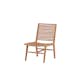 Loungestol Venture Home Ribbon Utomhusstol i Naturfärgad Teak