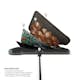 Trådlös Laddare Zens Dual QI Liberty 16 coils 2x15W till Apple & Samsung QC