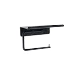 Toalettpappershållare Beslag Design Base med Hylla Självhäftande