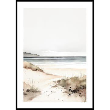 Poster Gallerix Dunes By The Ocean