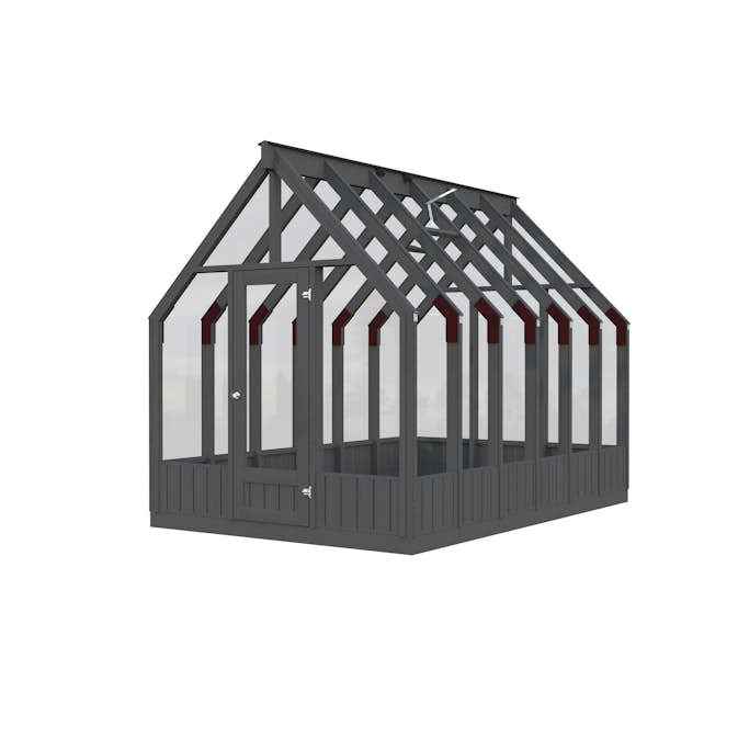 Växthus Palmako Emilia 8,7 m² (inv. 8,2 m²)