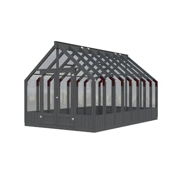 Växthus Palmako Emilia 14,5 m² (inv. 13,8 m²)