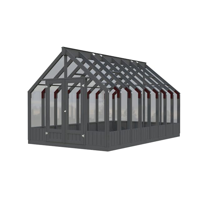 Växthus Palmako Emilia 14,5 m² (inv. 13,8 m²)