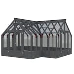 Växthus Palmako Emilia 19,9 m² (inv. 19,1 m²)