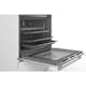 Induktionsspis Bosch Serie 6 HLS79W321U Vit med AutoPilot och Pyrolys