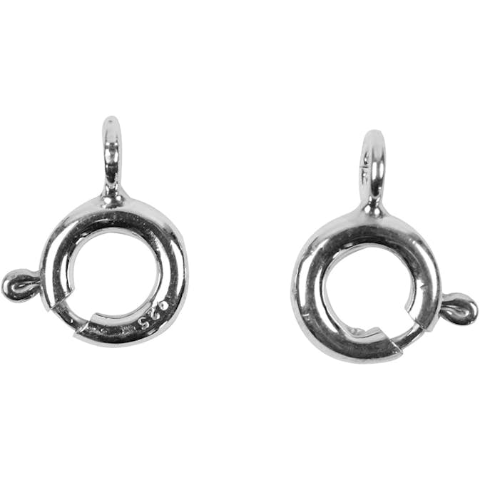 Fjäderlås Creativ Company Sterlingsilver 10 st/1 Förp