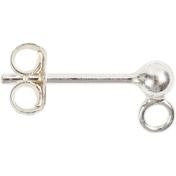 Öronstickare Creativ Company Sterlingsilver med Kula L13 mm 10 St/1 Förp