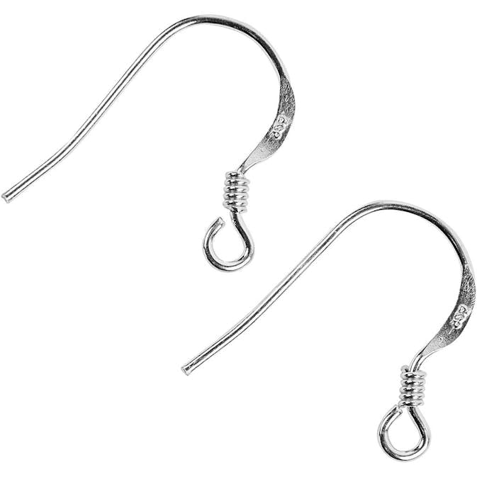 Öronkrok Creativ Company Fransk Sterlingsilver 14 mm 10 St/1 Förp