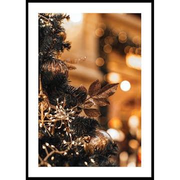 Poster Gallerix Christmas Gold Decorations