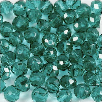 Facettpärlor Creativ Company HålStl 1 mm 45 st/1 Sträng