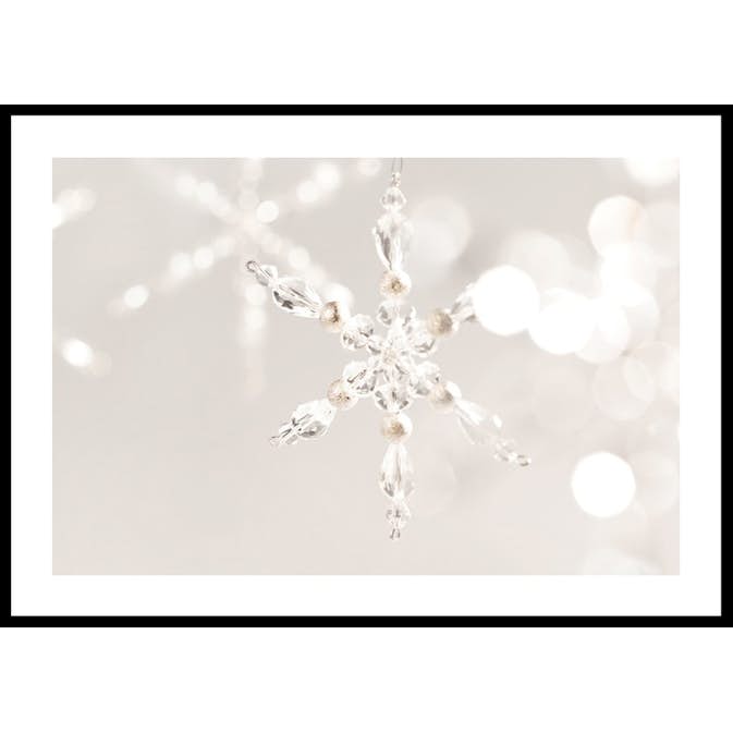 Poster Gallerix Snowflake Decoration