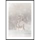 Poster Gallerix Winter Deer Decoration
