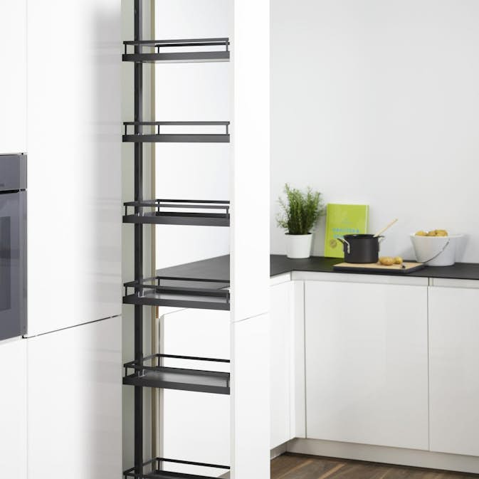 Högskåpsutdrag Theofils Kesseböhmer Arenaplus Style Skafferiutdrag 1800-2200 mm