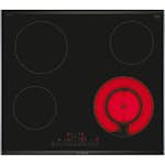 Glaskeramikhäll BOSCH PKF675FP2E Svart