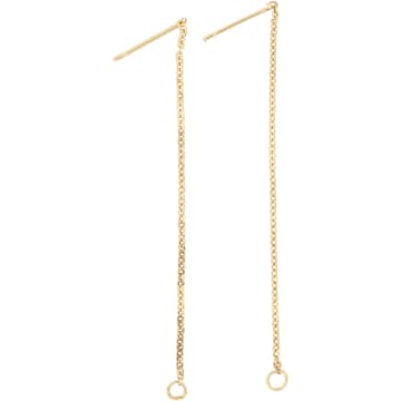 Örhängen Creativ Company med Kedja 70 mm 1 Par/1 Förp