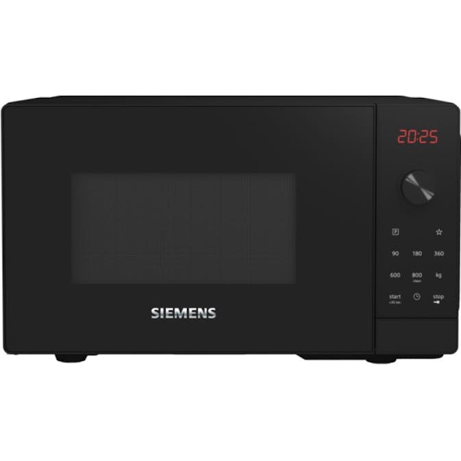 Siemens Mikrovågsugn FF023LMB2 Svart 20L med cookControl7