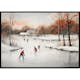 Poster Gallerix Ice Skates In Winter