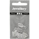 Smyckeberlock Creativ Company Hål 1 mm 10-pack