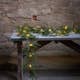 Girlang Star Trading Thuja 180 cm 20 LED Ljus Grangirlang, Batteridriven