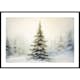 Poster Gallerix Winter Morning Pine Tree