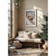 Poster Gallerix Santa Claus Reindeer and Sleigh